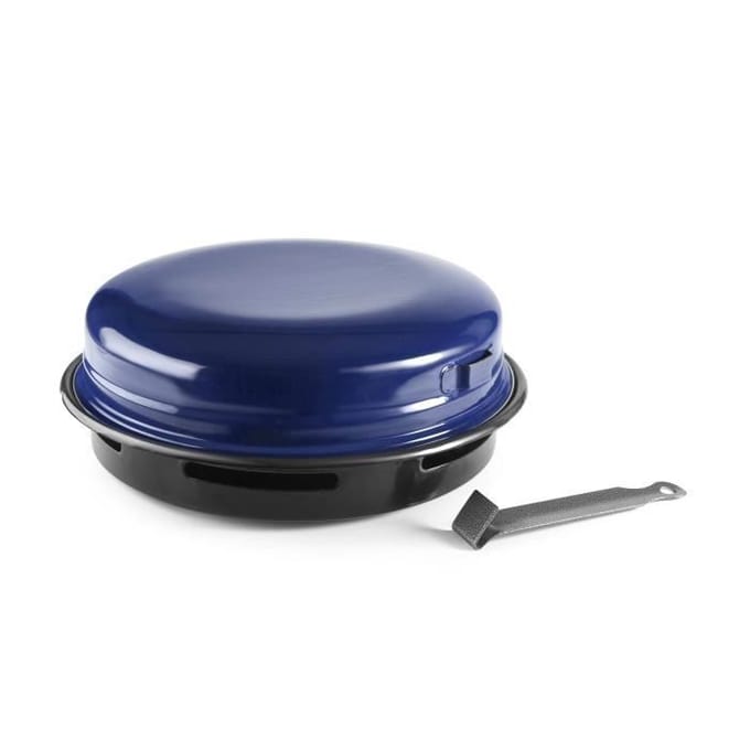 Barbecue sur Gaz - Ibili - 980032 - Acier Émaillé - Inox - Poignée intégrée