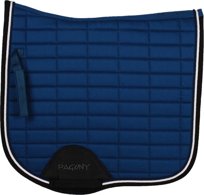 Pagony Work Zadeldek - Maat: Full - Blauw - Katoen