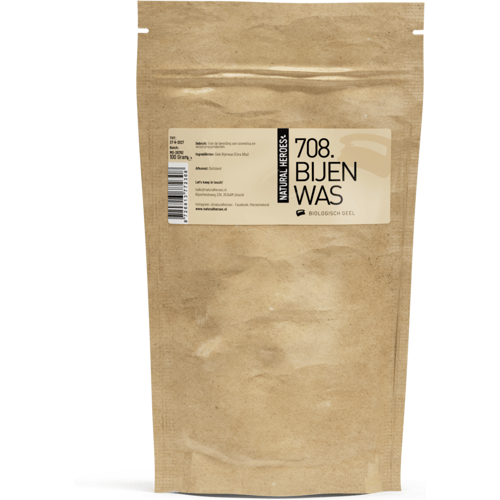 Natural Heroes Bijenwas (Biologisch, geel) - 100 gram