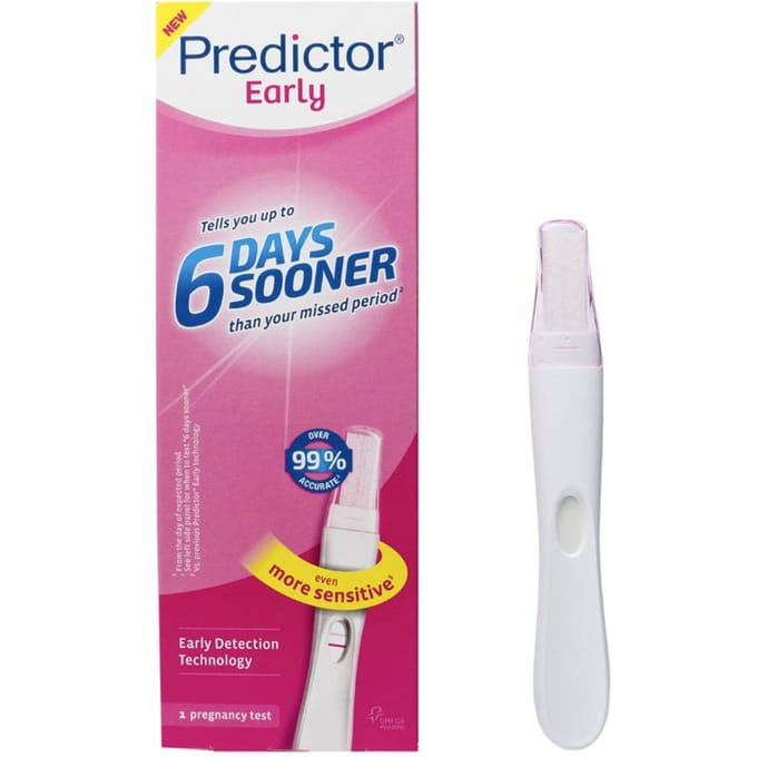 Predictor Early 6 Dagen Zwangerschapstest 1 Test