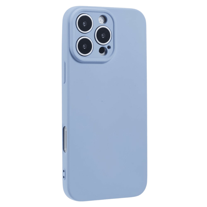Mocaa Apple iPhone 16 Pro Lens Protection Hoesje Blauwgrijs
