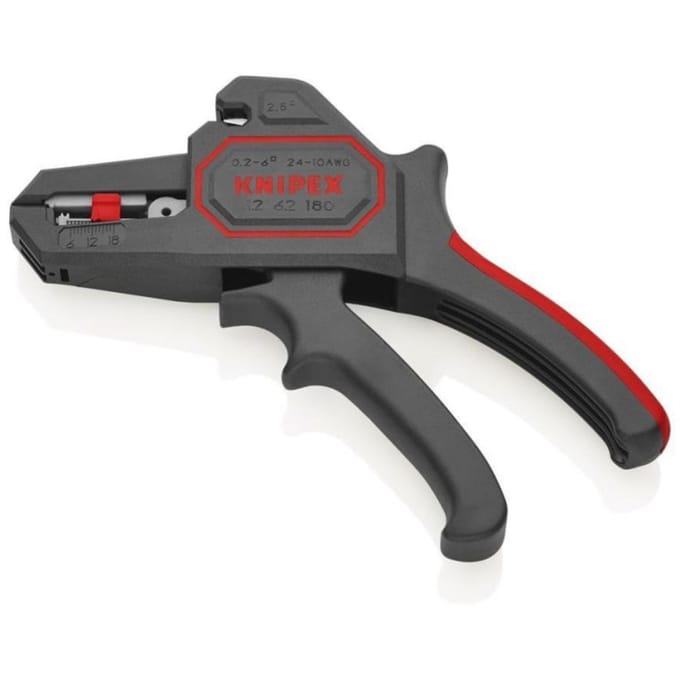Knipex 1262 12 62 180 Kabelmantelstriptang 0.2 tot 6 mm² 10 tot 24