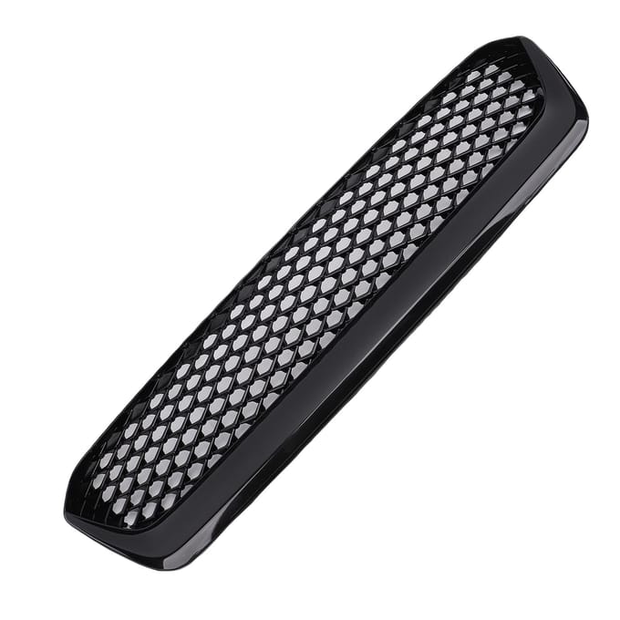 Gaas Voorbumper Bovenste Grille Stevig ABS Weerbestendig Voorste Bovenste Motorkap Grille Vervanging voor WRX gray