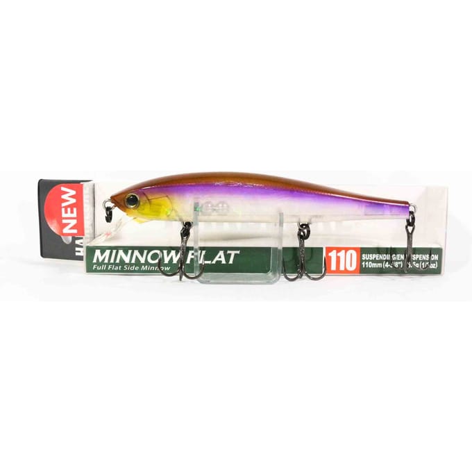 Yo Zuri Duel Hardcore Minnow Flat 110SP Suspend Lure R1362-GSWS (4100) gray