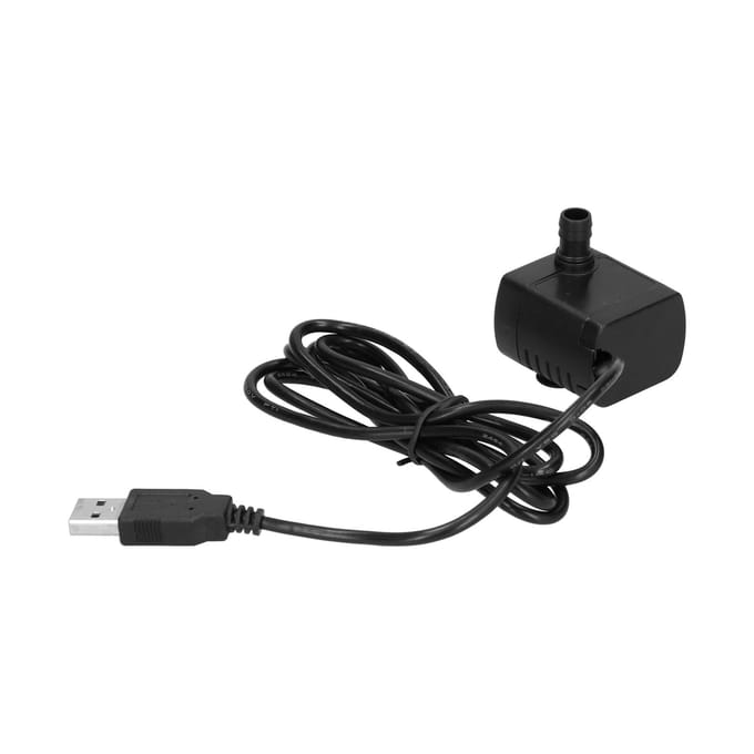Pompe à eau submersible sans balais, prise USB, dispositif de circulation, DC5V, 170LH, élévation de 100 cm