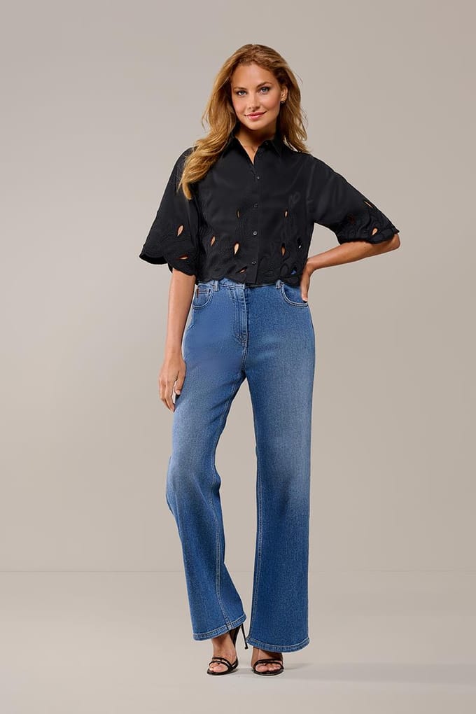Tirzy Blouse Zwart