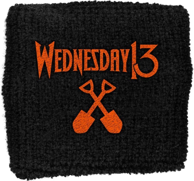 Wednesday 13 - Logo - wristband zweetbandje