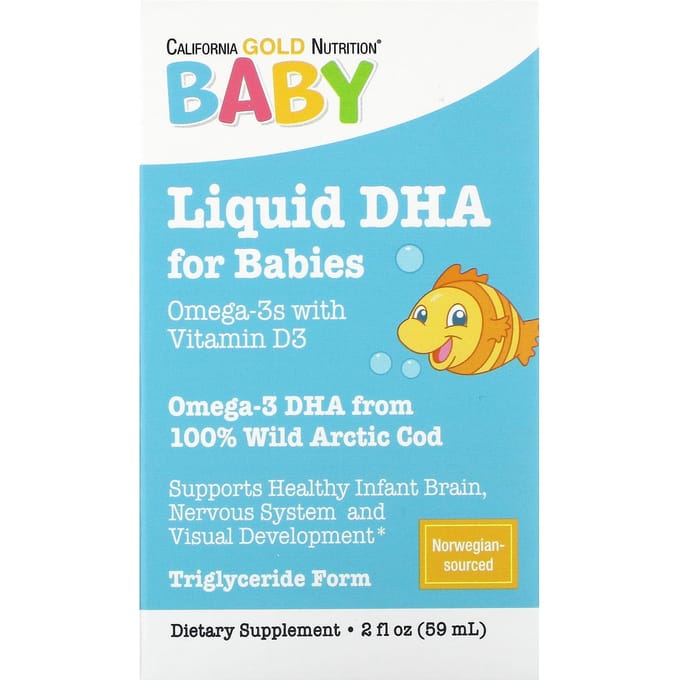 Avec Dha, Oméga 3, Vitamine D3 et Epa pour Tout-Petits, 1 050 mg, 59 ml (2 fl oz)