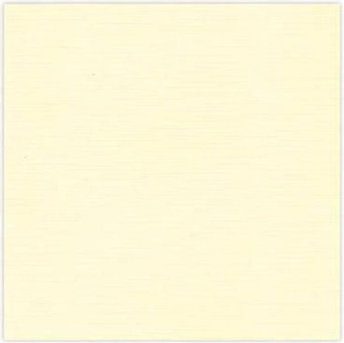 Straight Crème Layered Cards Linnenkarton 25 stuks