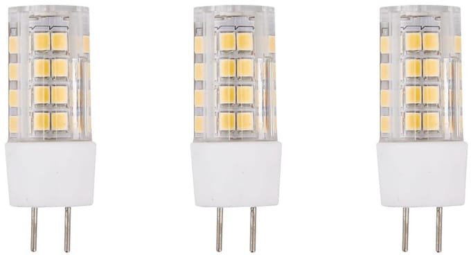 SPL GY6.35 LED Lamp 3.5W Dimbaar - Warm Wit - 380lm - LED T17 Buislamp - 3 Stuks