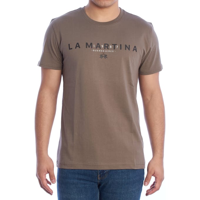 YMR005-JS206 Heren Regular Fit T-shirt met korte mouwen