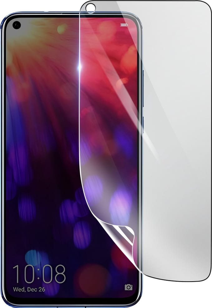 3mk, Geschikt voor Honor View 20, Schokbestendige Hydrogel Screenprotector, Transparant