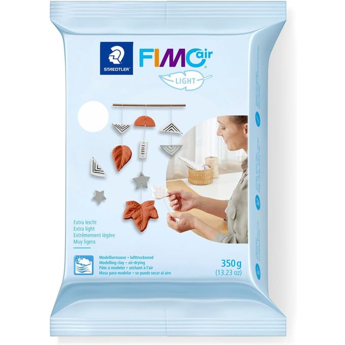 FIMOair light - luchtdrogende boetseerklei - 350 gram - wit