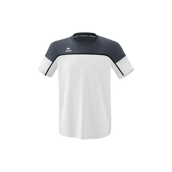 Erima Change T-Shirt Heren - Zwart / Slate Grey / Wit | Maat: S