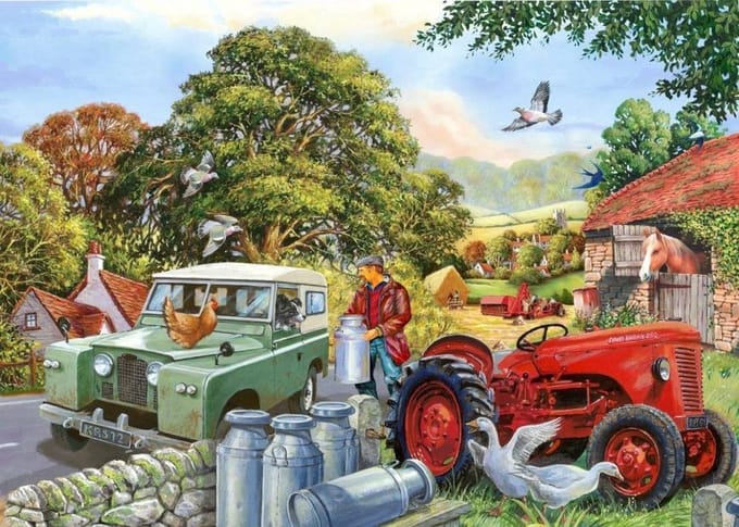 Bob & His Dog Puzzel 500 XL stukjes