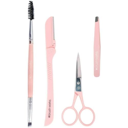 brushworks Perfect Brows Set 4 st