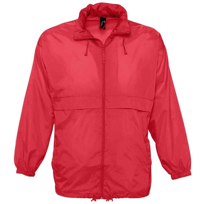 SOLS Windjack voor volwassenen (Rood)