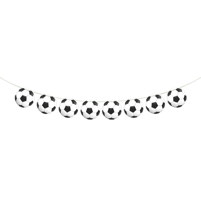 Globos Paper Football Bunting - 2m