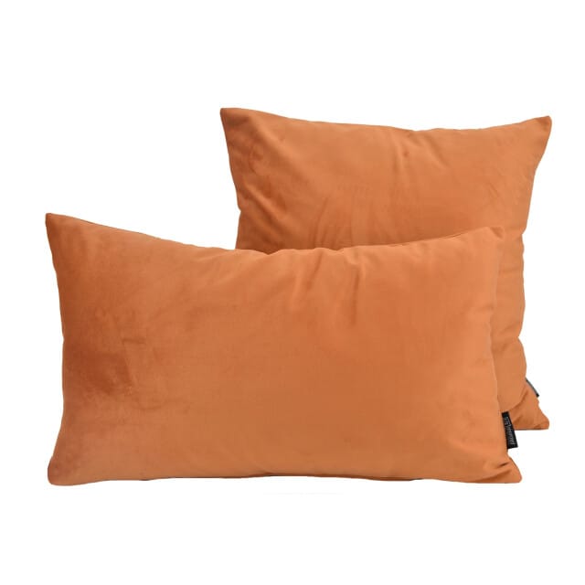 Gek op kussens! Sierkussen velvet terracotta | 45 x 45 cm | velvet/polyester