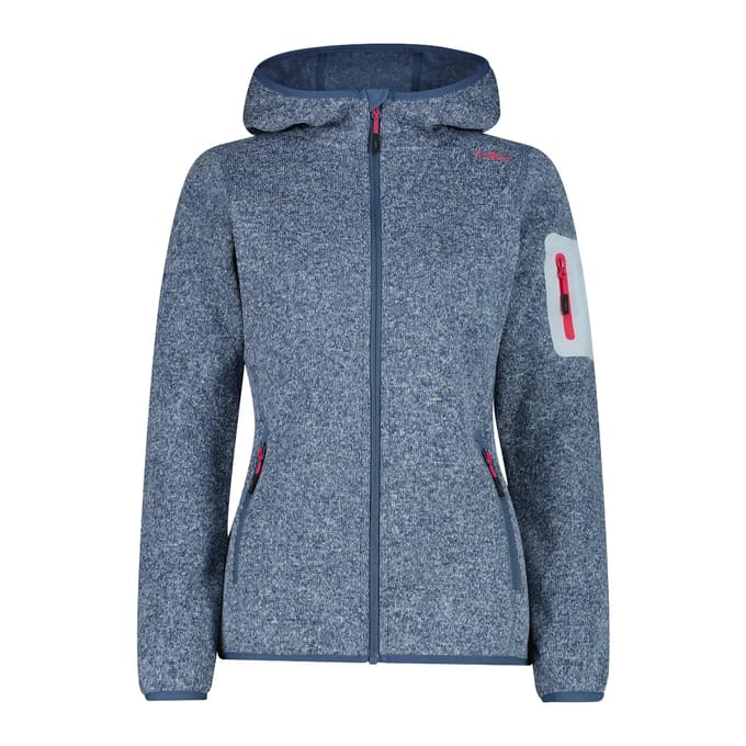 Dikke gebreide hoodie dames CMP Knit-Tech