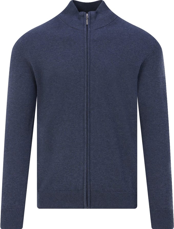 The BLUEPRINT Premium Vest Heren Donkerblauw