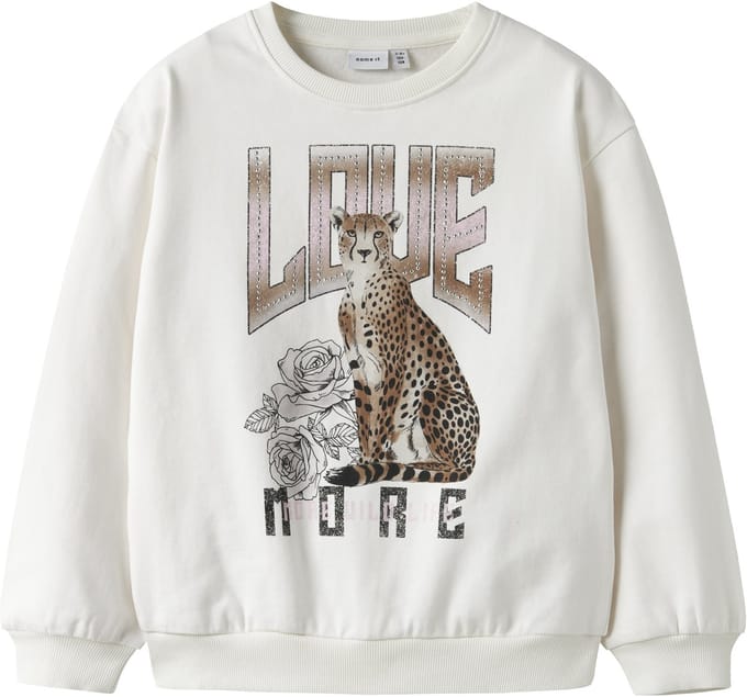 NAME IT - NKFBEO LS NREG SWEAT BRU BOX - Meisjes - Sweaters