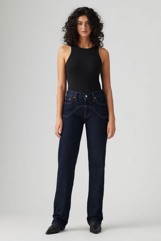 Levi's 501 '90s Western Deep Breath Taglia: W26L32 | Jeans straight fit Outlet | Donna
