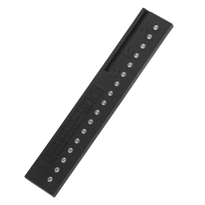 Guttapercha Punten Span Maat Schaal Wortelkanaal Meetliniaal Tandheelkundige Gereedschappen Instrumenten black