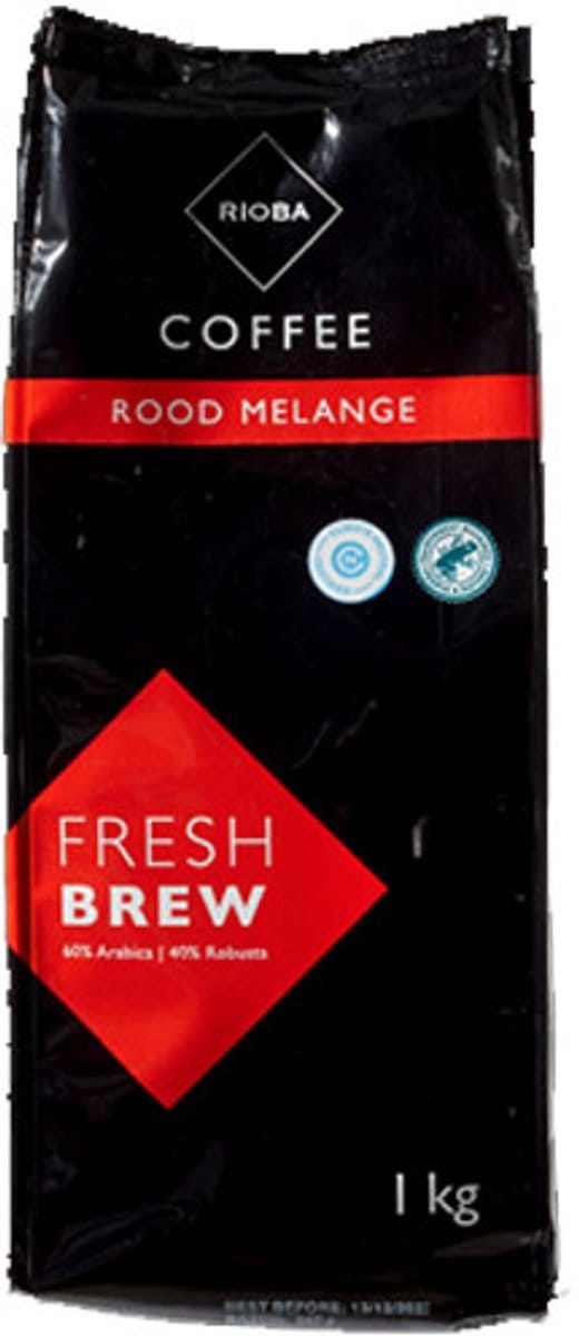 Rioba Rood Fresh Brew - gemalen koffie - 1 kg