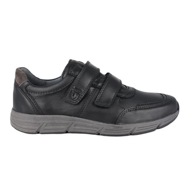 Waldläufer Haslo - heren sneaker - Zwart - maat 46.5 (EU) 11.5 (UK)