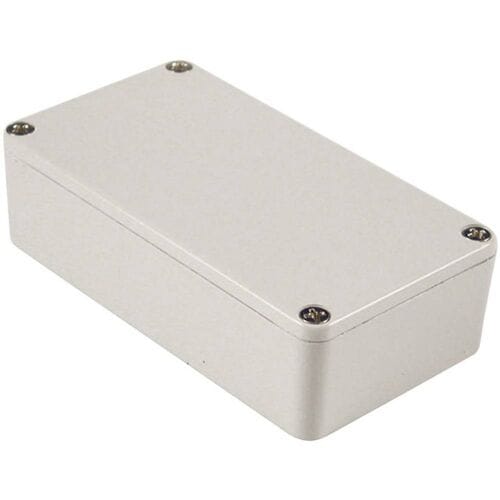 Hammond Electronics 1590BLG Universele behuizing 111.5 x 59.5 x 31 Aluminium Grijs-wit (RAL 7035) 1 stuk(s)