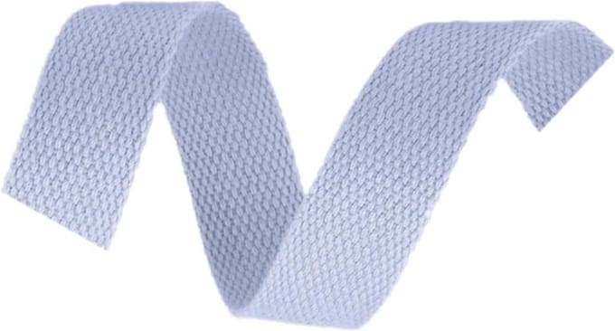 Singelband - Lint Band - Handgemaakte Tassen - Hoge Vasthoudendheid - 10 Meter - Lichtgrijs