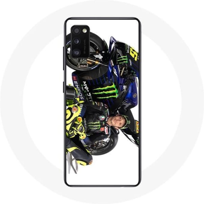 Case voor Samsung Galaxy S20 plus Valentino Rossi Speed ​​driver witte achtergrond wit