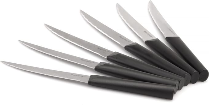 DiNA 6-delige steakmessenset Matrix - Zwart -