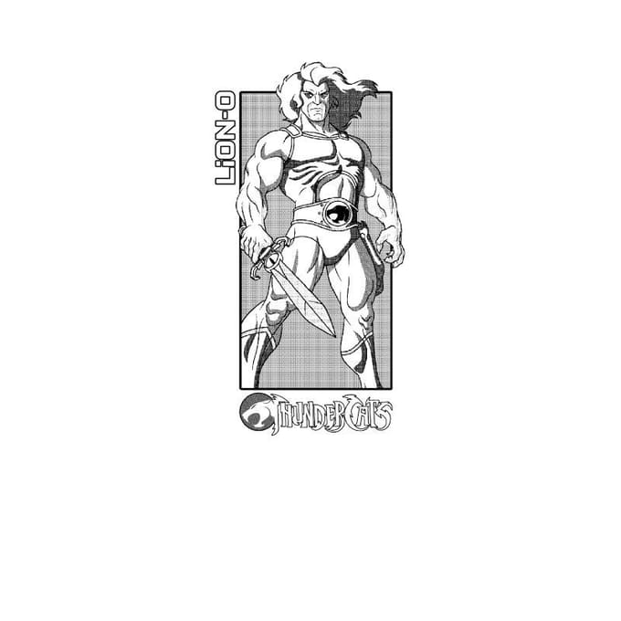 Thundercats Lion-O Unisex T-Shirt - White - S