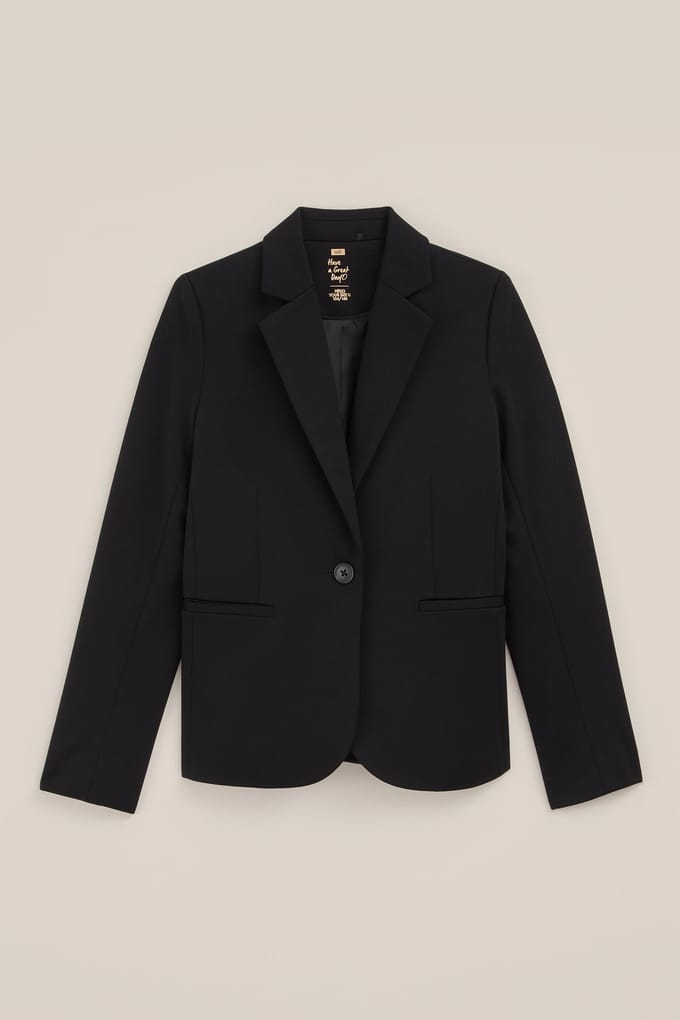 We Fashion Blazer Black Größe: 122/128 | Hemden Outlet | kids | Schwarz