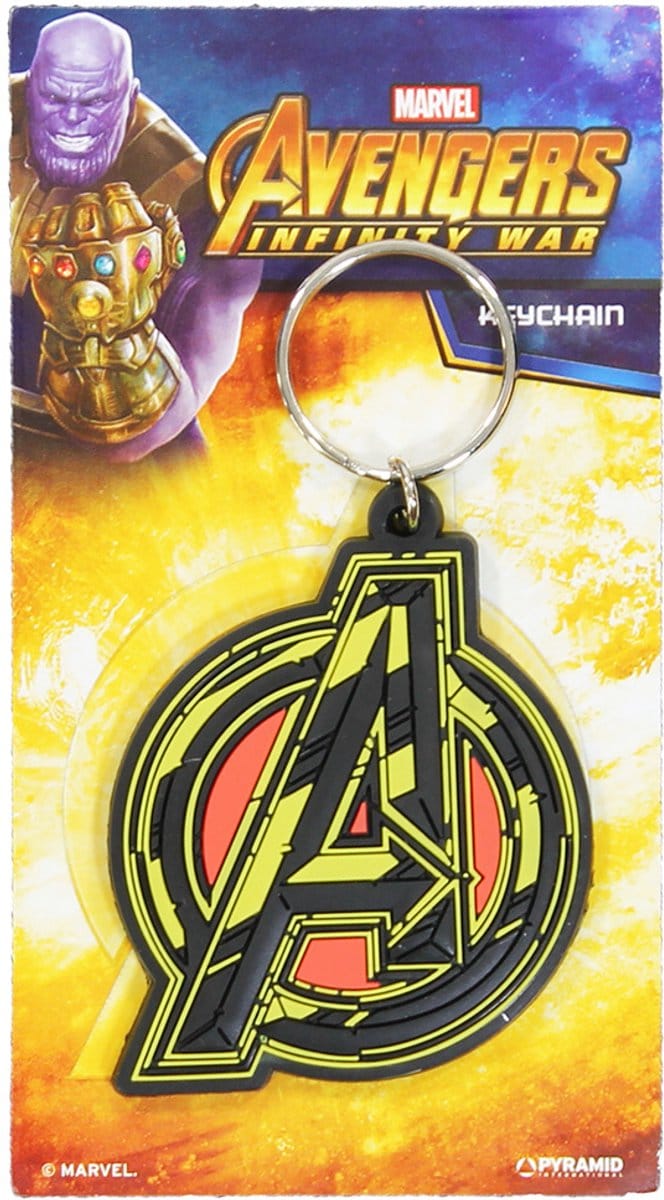Marvel Avengers Infinity War Avengers Symbol - Rubberen Sleutelhanger