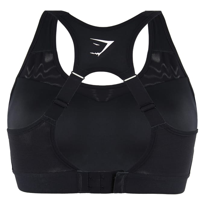 Gymshark Hoge Ondersteuning Dames Zwart Sportbeha