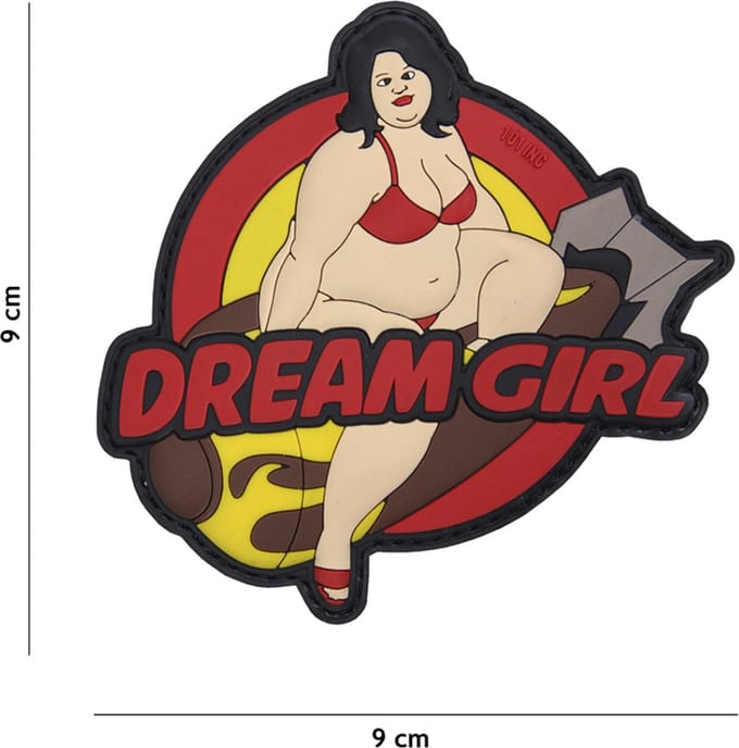 101 Inc Embleem 3D Pvc Dream Girl  17031