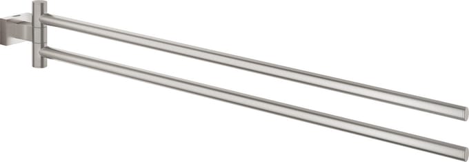 GROHE Essentials Cube Handdoekhouder - Supersteel (RVS look) - 40624DC1