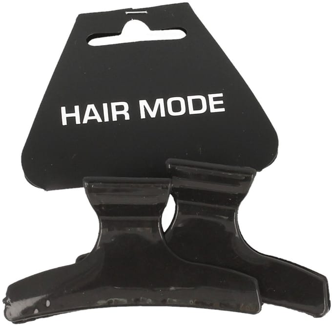 Hair Mode Kappersklem Zwart 2ST