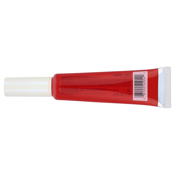 LA. Meisje, Glanzende Lippenstift, Lipserum, GLG954 Juicy, 12ml (0,4 fl oz) red