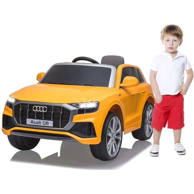 Jamara Ride-on Audi Q8 - Accuvoertuig - Unisex - Geel