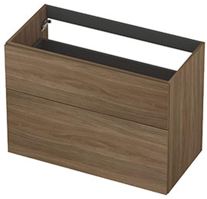 INK - Onderkast 2L A-sym Decor Tbv Grepen - 900x450x650 Mm - Zuiver Eiken