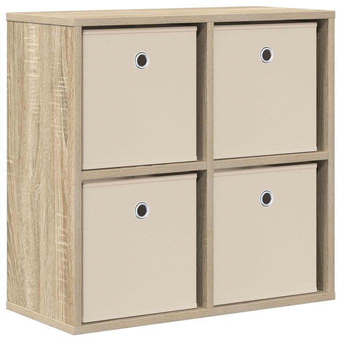 vidaXL - Dressoir - Sonoma - Eik - 59,5 - x - 27 - x - 57 - cm