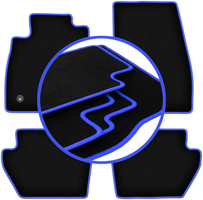 CARLUX-BLUE automatten voor: Ford Fiesta MK8 hatchback (2017-)