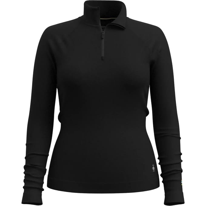Dames klassieke thermische 1/4 zip merino sweatshirt Smartwool