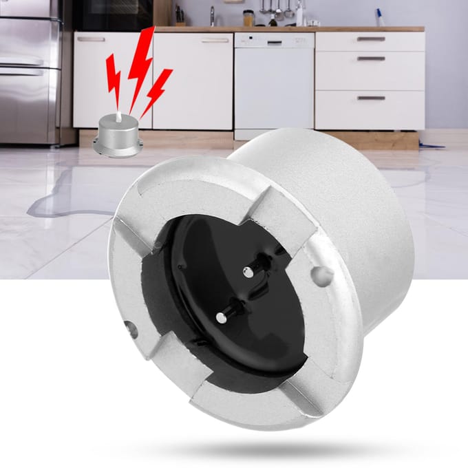 Machinekamer Geïsoleerde Bedrade Waterlek Overstromingsalarm Sensor Detector 12V white