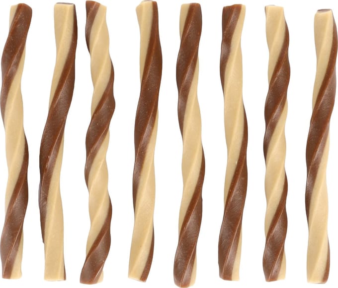 Flamingo - Hondensnack Duetto Twist Sticks Lam en Rijst - 85 gram
