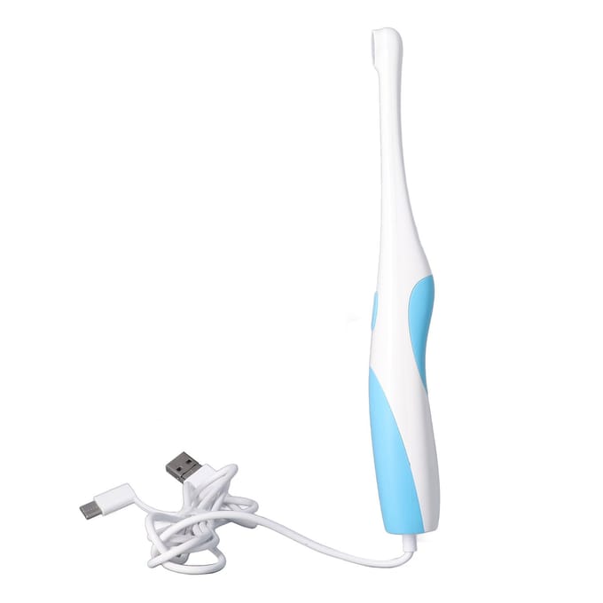 USB Orale Camera 640 X 480 3 in 1 Interface Plastic Handvat Waterdichte Tandcamera voor Tandarts white